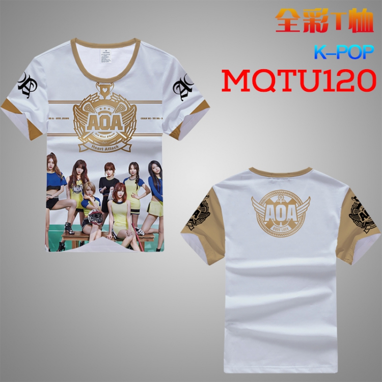 AOA MQTU120 Modal T-Shirt M L XL XXL XXXL