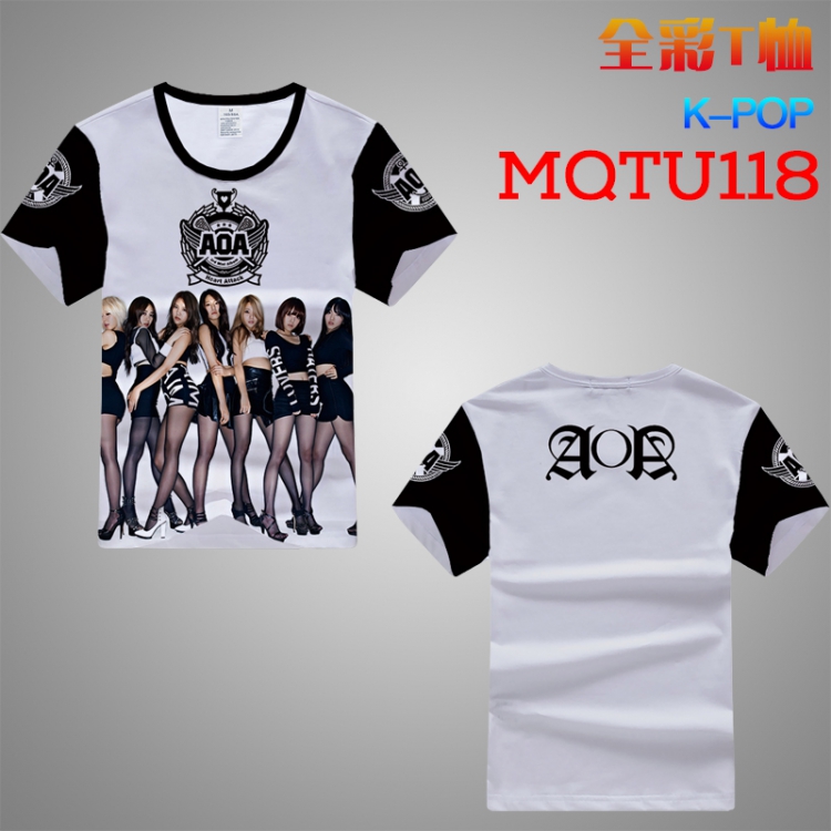 AOA MQTU118 Modal T-Shirt M L XL XXL XXXL