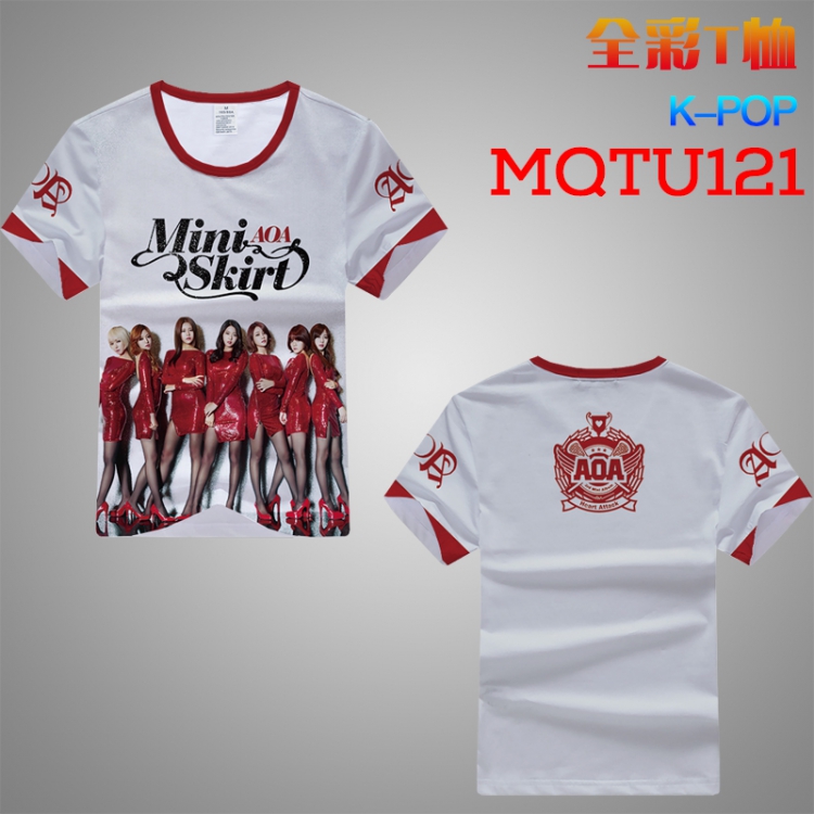 AOA MQTU121 Modal T-Shirt M L XL XXL XXXL