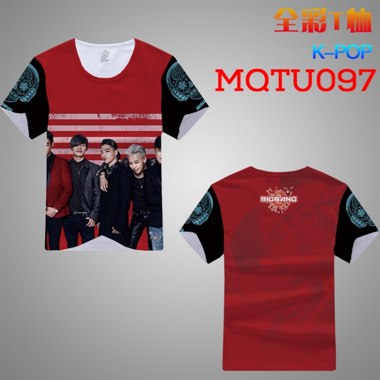 BIGBANG MQTU097 T-Shirt M L XL XXL XXXL