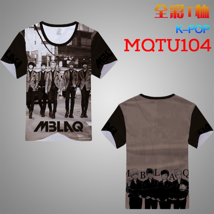 T-shirt MBLAQ Double-sided M L XL XXL XXXL MQTU104
