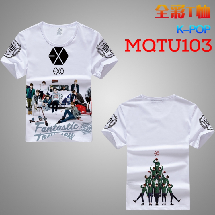 T-shirt EXO Double-sided M L XL XXL XXXL MQTU103