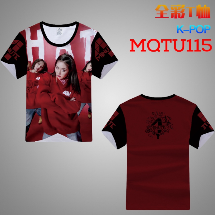 T-shirt MNUTE Double-sided M L XL XXL XXXL MQTU115