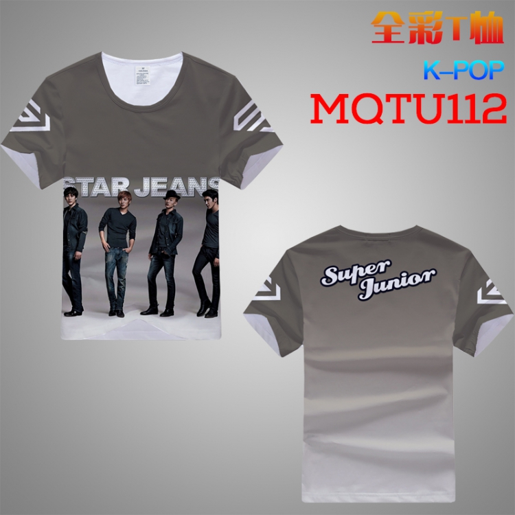 T-shirt Super Junior Double-sided M L XL XXL XXXL MQTU112