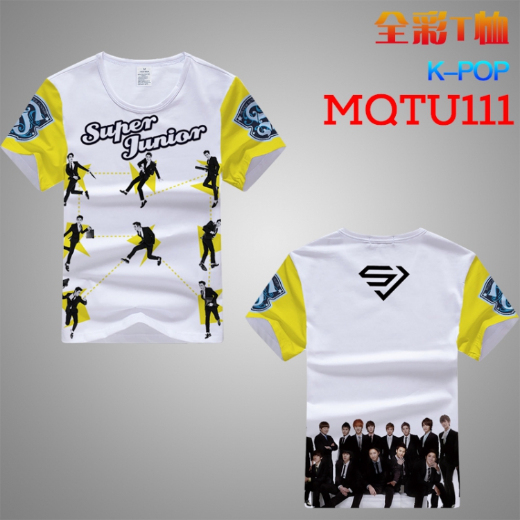 T-shirt Super Junior Double-sided M L XL XXL XXXL MQTU111