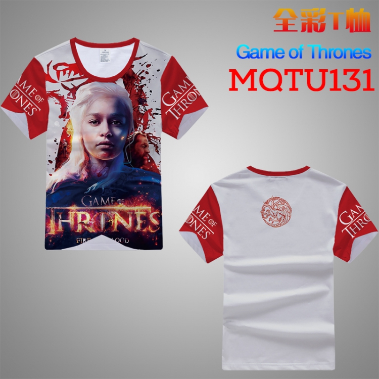 T-shirt Game of Thrones Double-sided M L XL XXL XXXL MQTU131