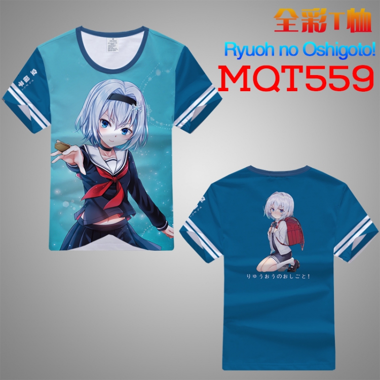 T-shirt Ryuoh no Oshigoto Double-sided M L XL XXL XXXL MQT559