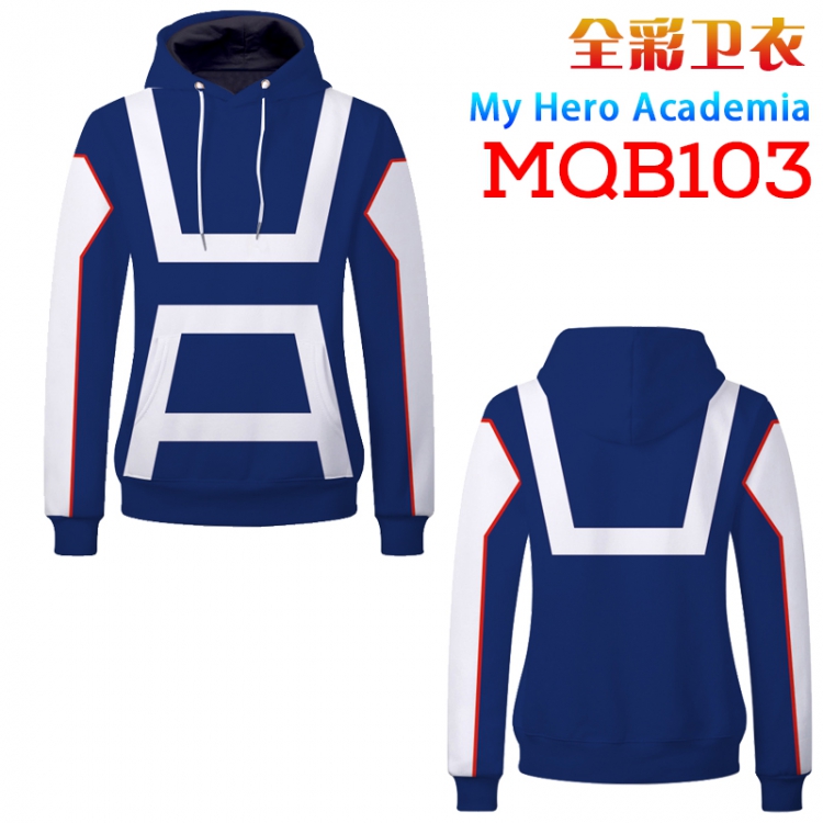 My Hero Academia Hoodies MQL103 No zipper M-L-XL-XXL-XXXL