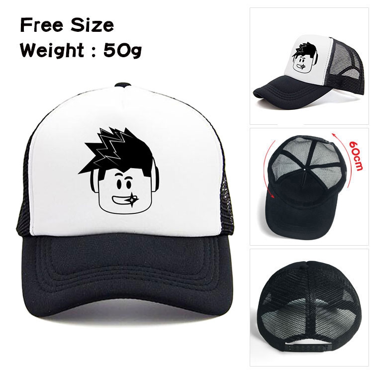 Hat  Fashion Grid White  Hat