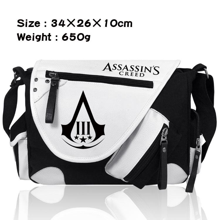 Assassin Creed PU Thicken Satchel