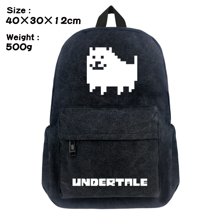 Canvas Bag Undertale Backpack