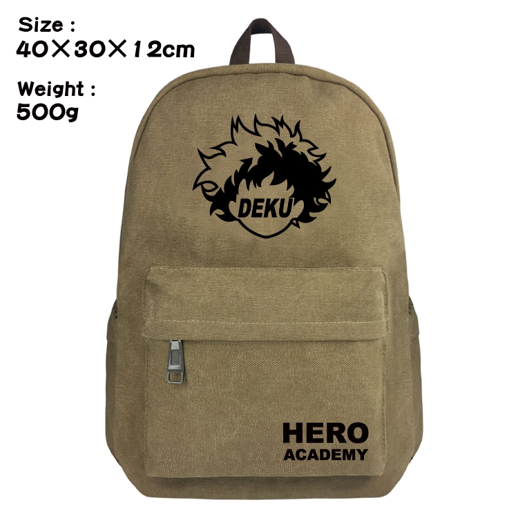 Canvas Bag My Hero Academia Backpack