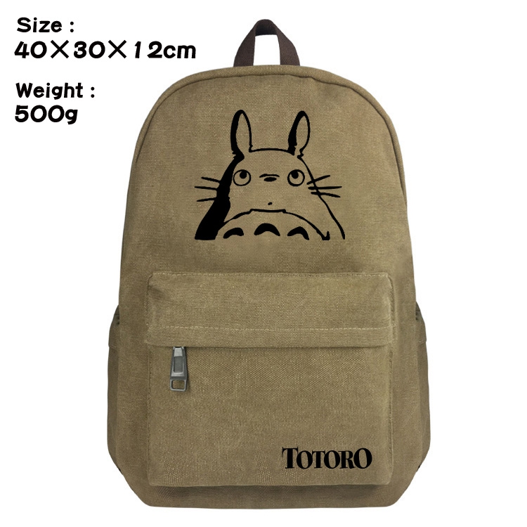Canvas Bag TOTORO Backpack