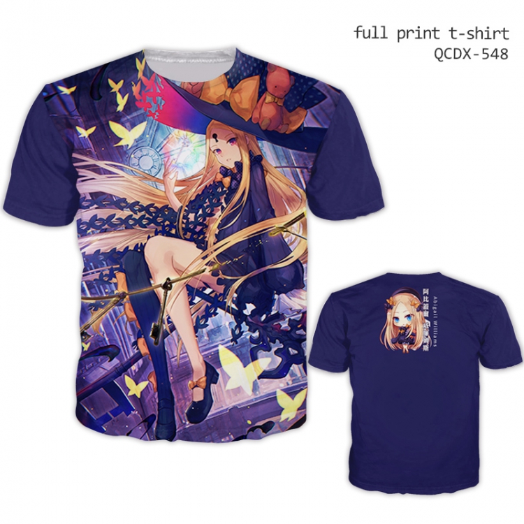 T-shirt Fate stay night Double-sided S M L XL XXL XXXL XXXXL XXXXXL QCDX548