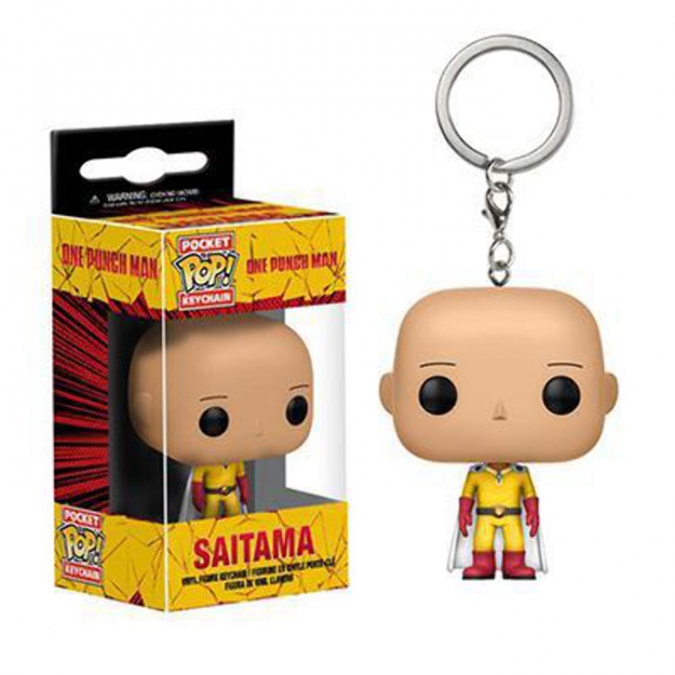 Key Chain One Punch Man Saitama 4CM