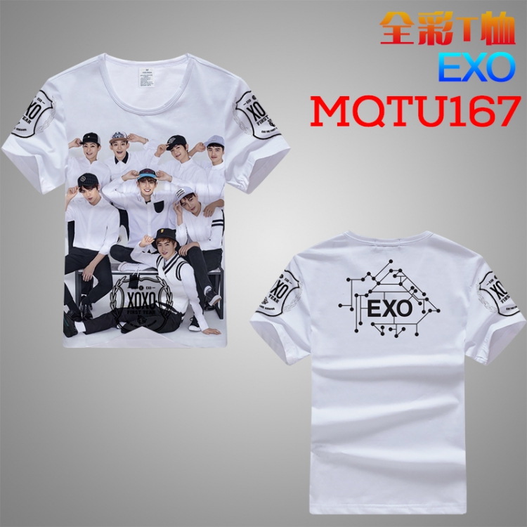 MQTU167 EXO Modal T-Shirt M L XL XXL XXXL
