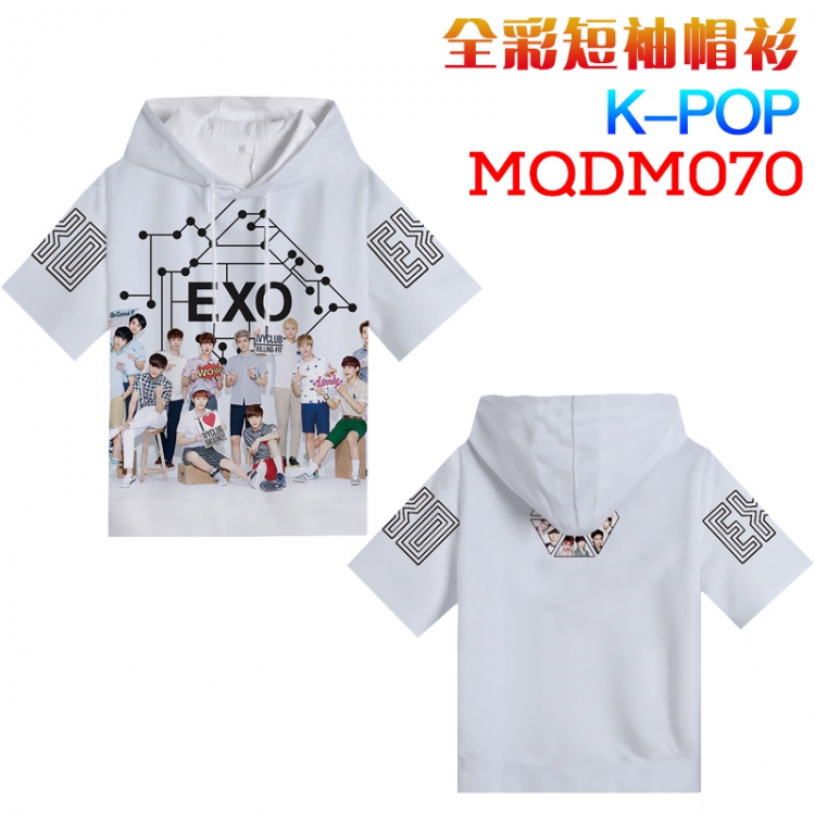 EXO K-POP MQDM070 T-Shirt  M L XL XXL XXXL