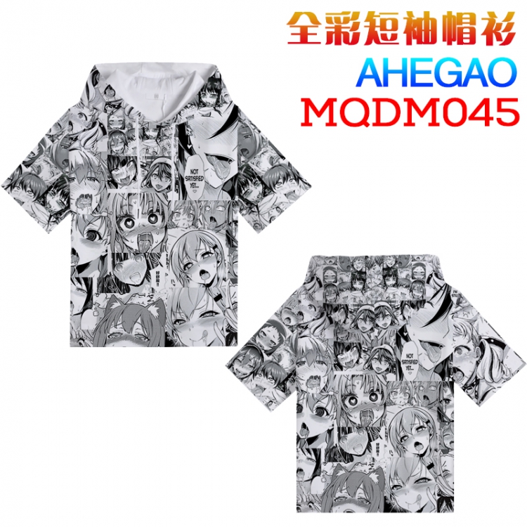 MQDM045 Ahegao Peace T-shirt  M L XL XXL XXXL