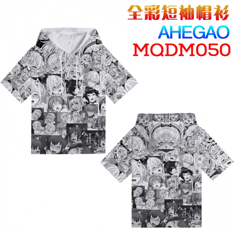 MQDM050 Ahegao Peace T-shirt  M L XL XXL XXXL