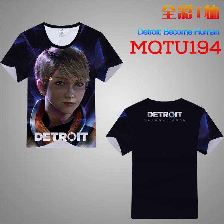 T-shirt Detroit: Become Huma Double-sided M L XL XXL XXXL MQTU194