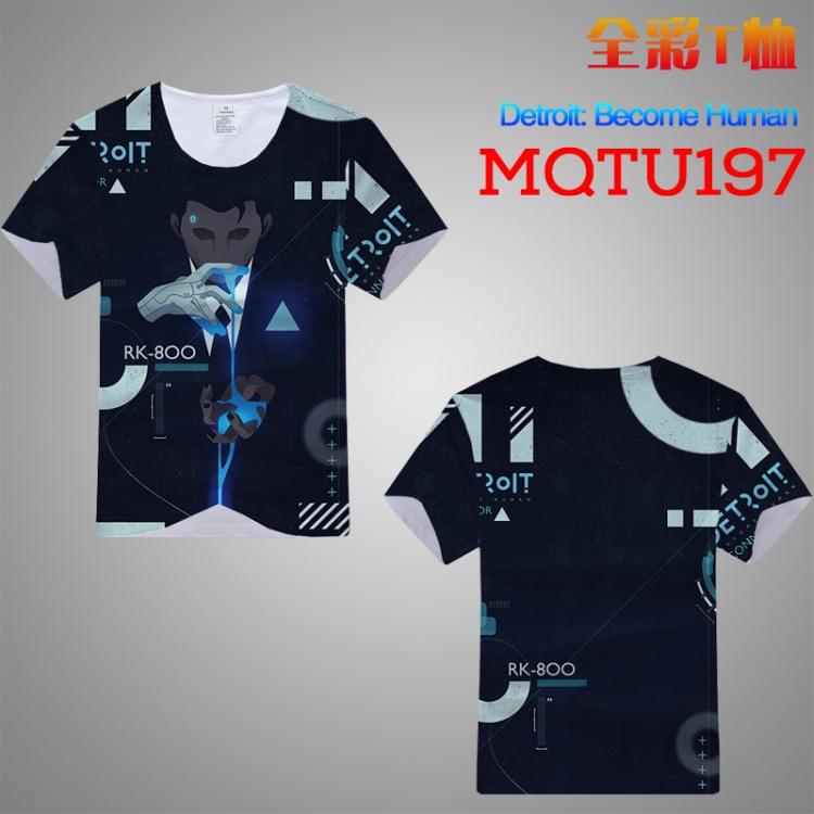 T-shirt Detroit: Become Huma Double-sided M L XL XXL XXXL MQTU197