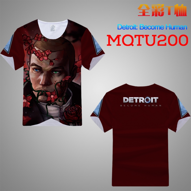 T-shirt Detroit: Become Huma Double-sided M L XL XXL XXXL MQTU200