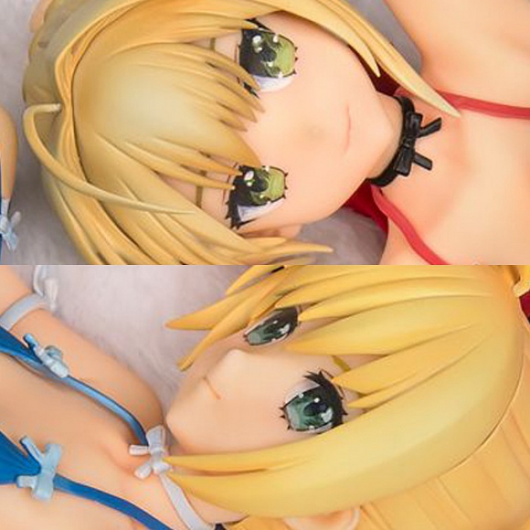 Fate stay night saber Sleeping position red Figure