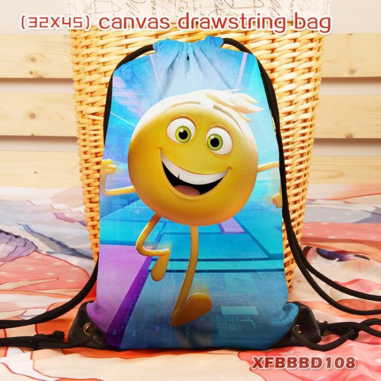 The Emoji Movie canvas backpack 32X45CM XFBBBD108