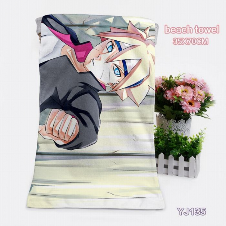 Naruto Anime bath towel 35X70CM YJ135