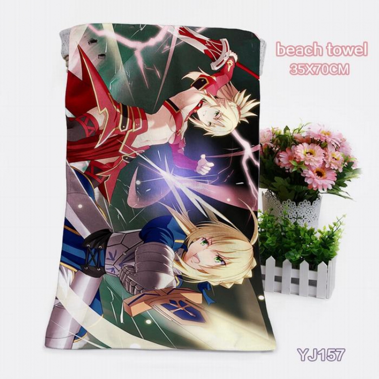 fate apocrypha Anime bath towel 35X70CM YJ157