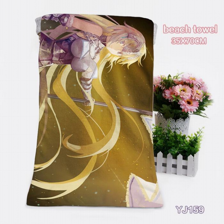 fate apocrypha Anime bath towel 35X70CM YJ159