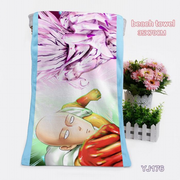 One Punch Man Anime bath towel 35X70CM YJ176