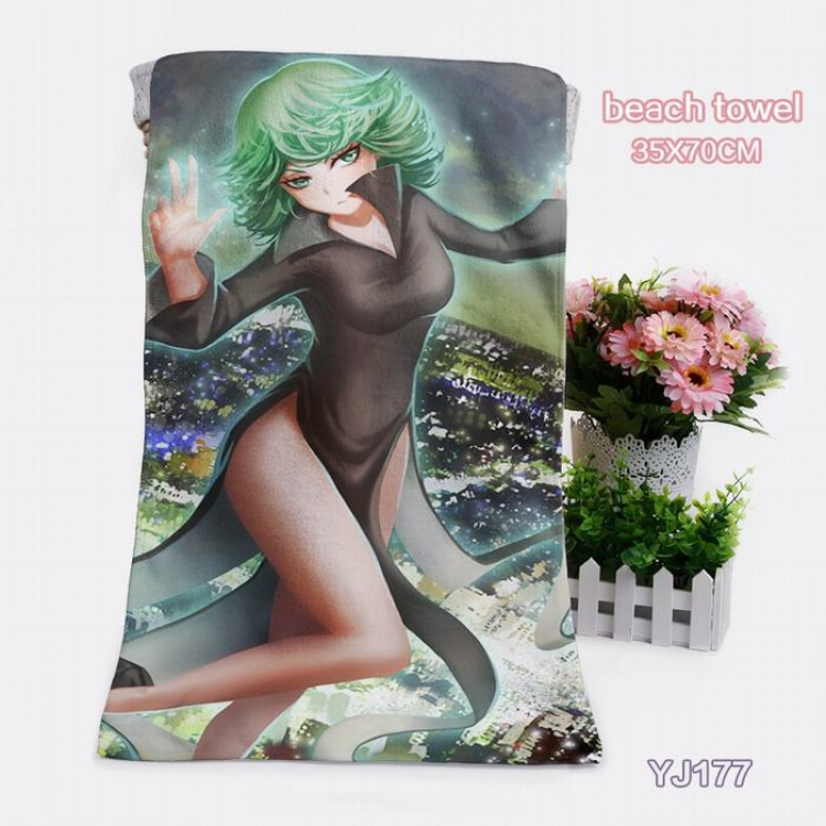 One Punch Man Anime bath towel 35X70CM YJ177