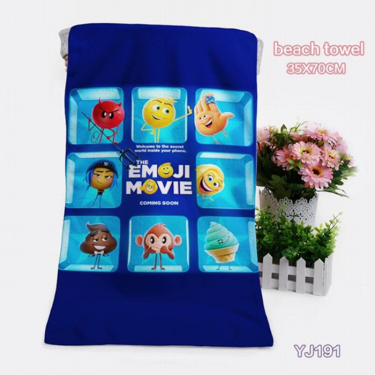 The Emoji Movie bath towel 35X70CM YJ191