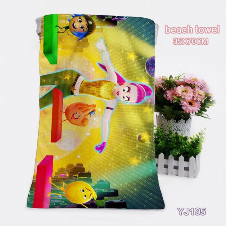 The Emoji Movie bath towel 35X70CM YJ195