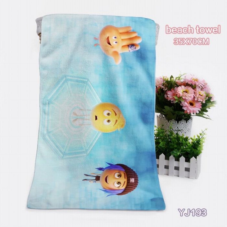 The Emoji Movie bath towel 35X70CM YJ193