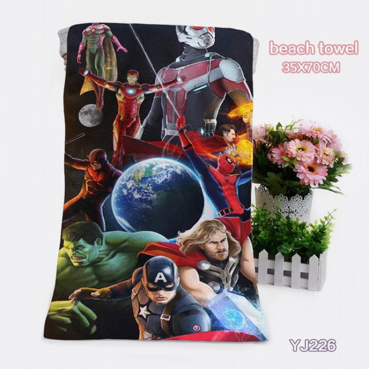 The avengers allianc bath towel 35X70CM YJ226