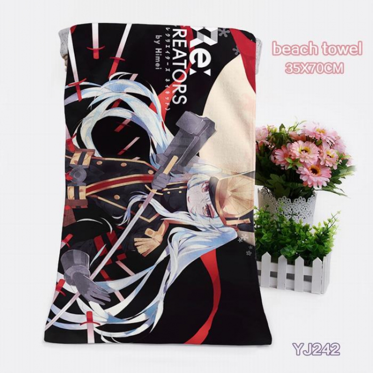 Re：CREATORS Anime bath towel 35X70CM YJ242