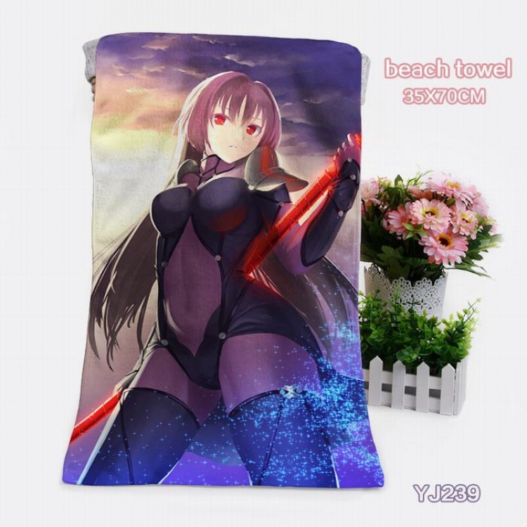 fate grand order Anime bath towel 35X70CM YJ239