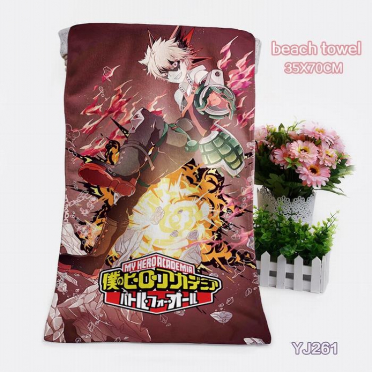 My Hero Academia Anime bath towel 35X70CM YJ261