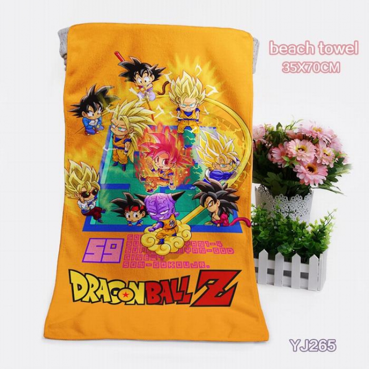 Dragon Ball Anime bath towel 35X70CM YJ265