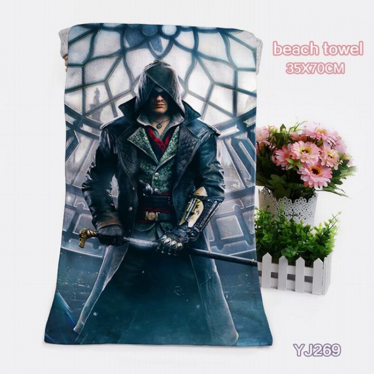 Assassin Creed game bath towel 35X70CM YJ269