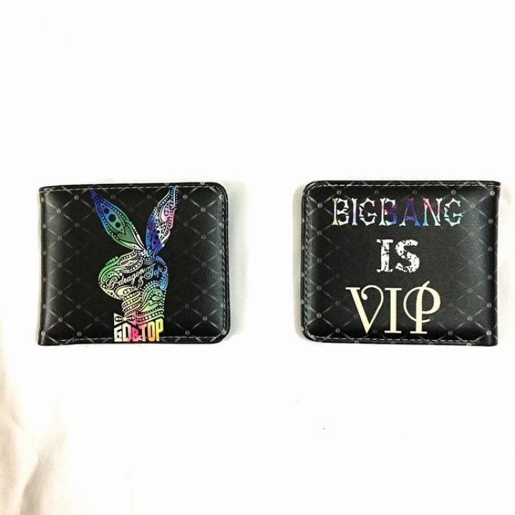 Big Bang Black short wallet purse