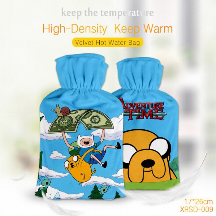 Adventure Time with Fine plush Can be wash rubber Warm water bag XRSD009
