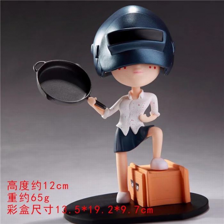 Playerunknowns Batt Pan Figure High 12CM Heavy 65G