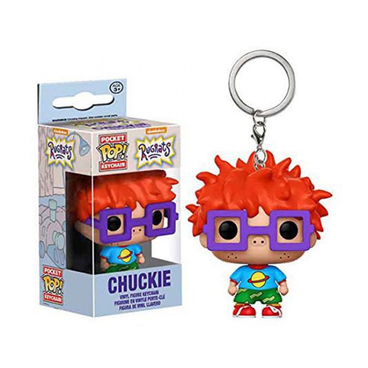 FUNKO-POP Rugratg Gowild Q version Key Chain 5CM