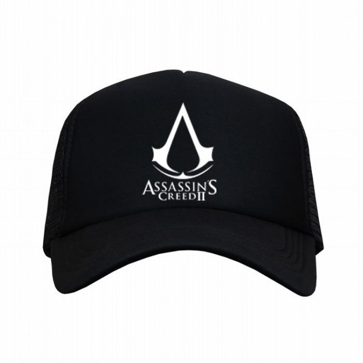 Assassin Creed Black reseau Breathable Hat A style