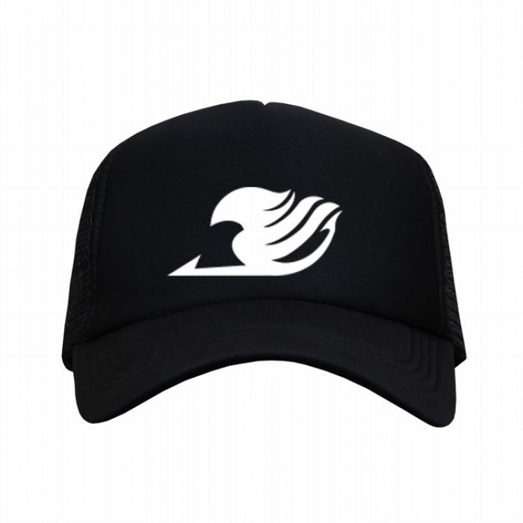 Fairy tail Black reseau Breathable Hat