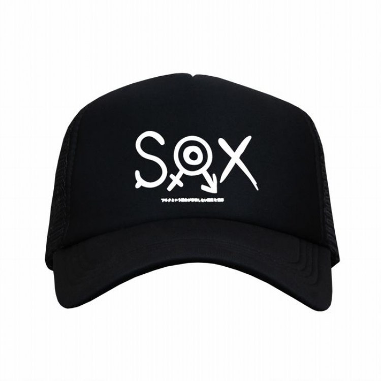 SOX Black reseau Breathable Hat B style
