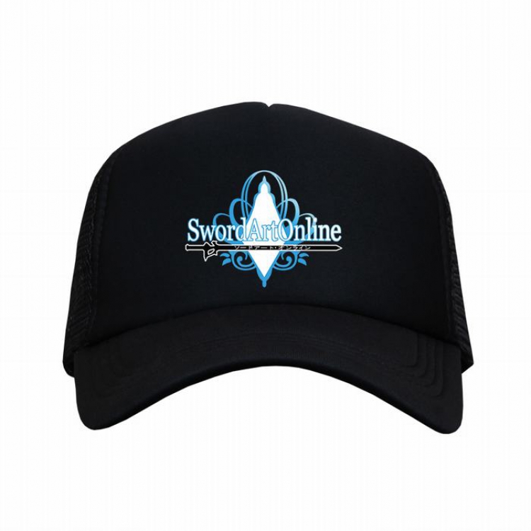 Sword Art Online Black reseau Breathable Hat A style
